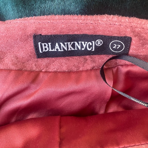 Blank NYC Leather Skirt Pink - Picture 5 of 7